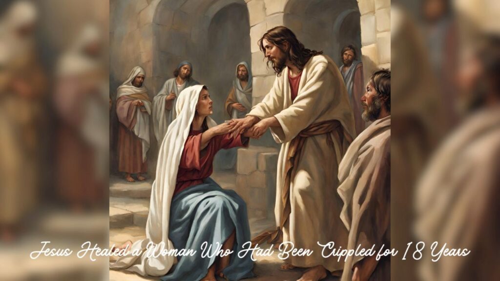 Jesus Healed a Woman Who Had Been Crippled for 18 Years