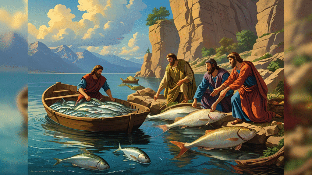 37- The Second Miraculous Catch of Fish at the Sea of Tiberias