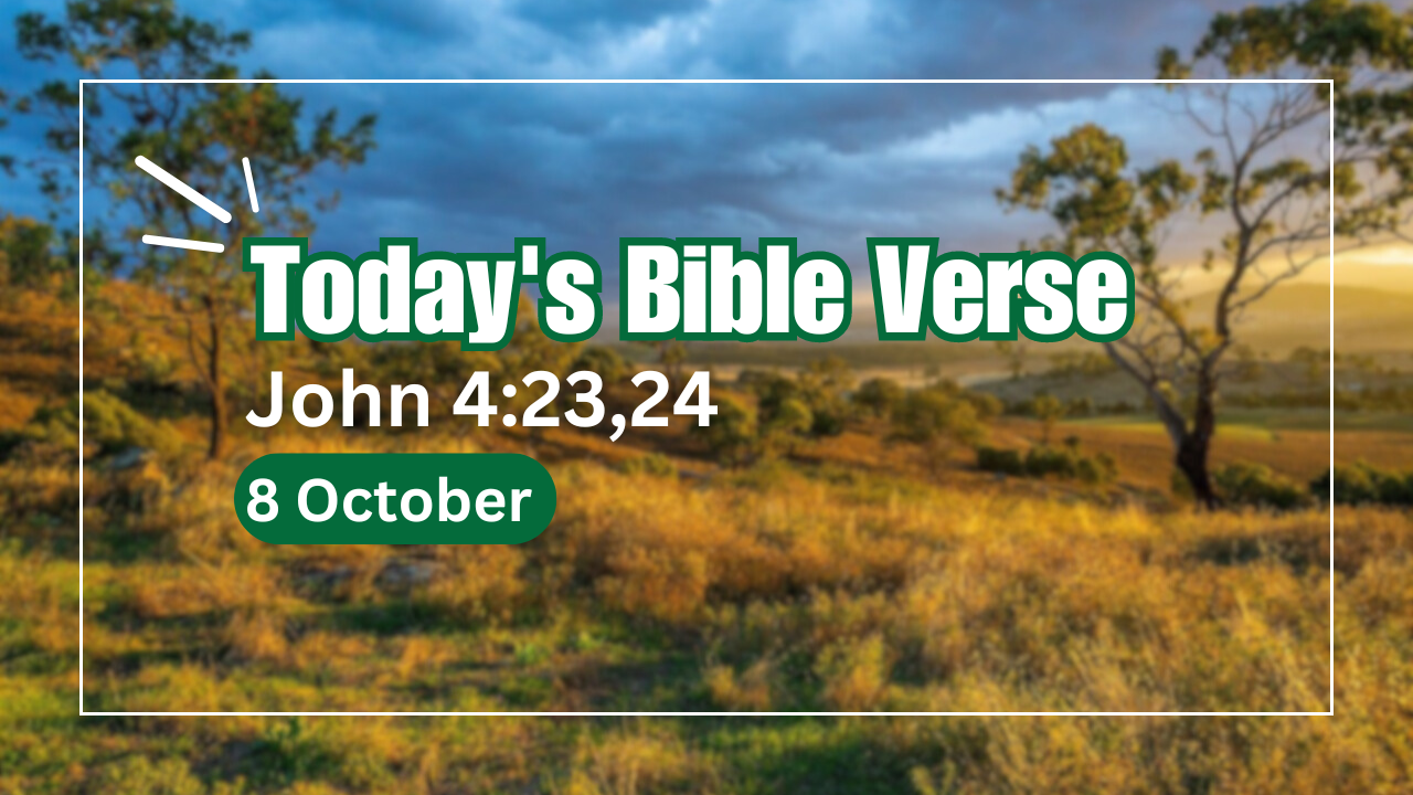 Today's bible verse 8-10-24