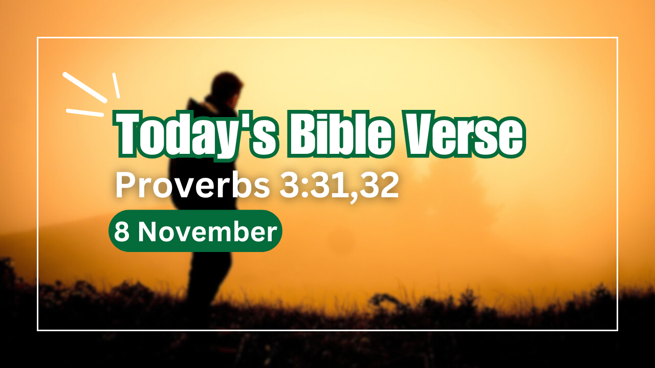 Today's bible verse 8-11-2024