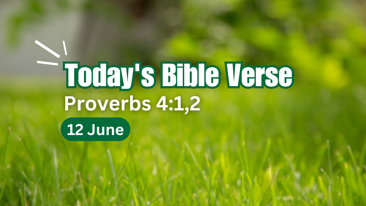 Today’s bible verse with Explanation | Today’s Bible Verse 12 June 2025