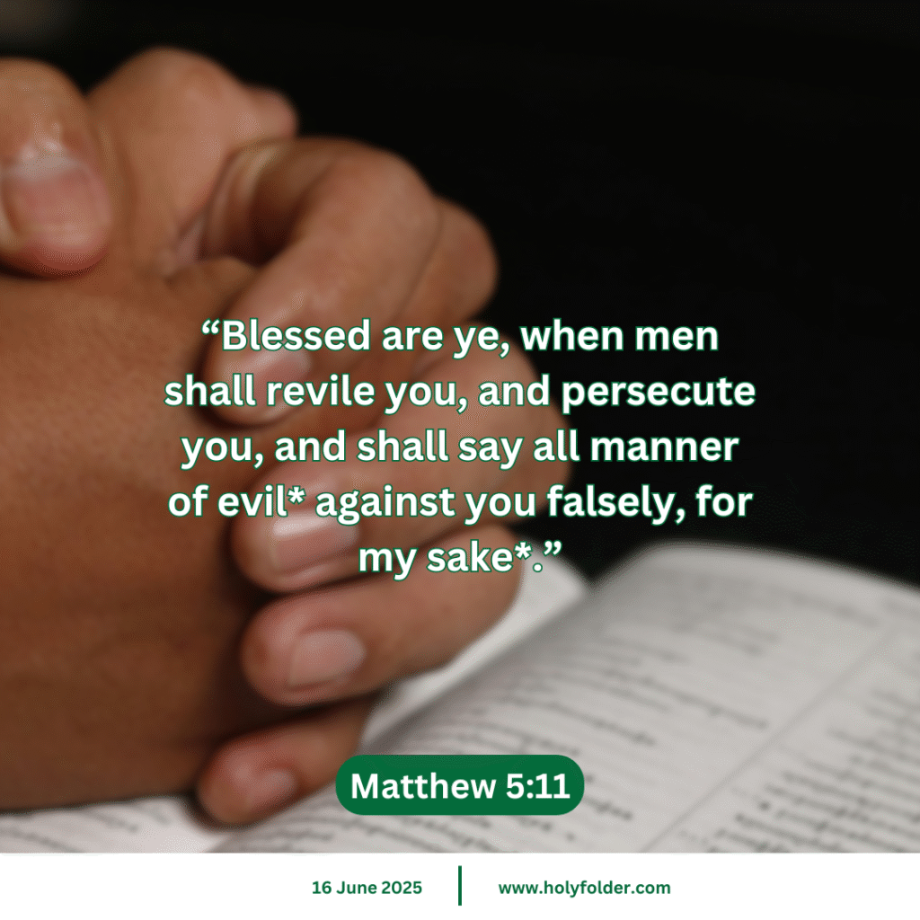 Today’s bible verse with Explanation | Today’s Bible Verse 16 June 2025