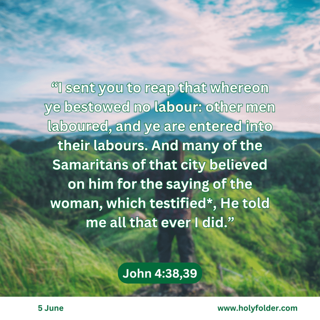 Today’s bible verse with explanation | Today’s Bible Verse 5 June 2025
