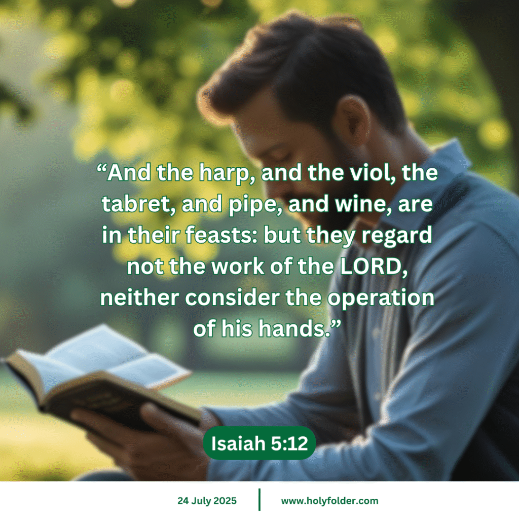Today’s bible verse | Bible verse of the day | KJV | 24 July 2025
